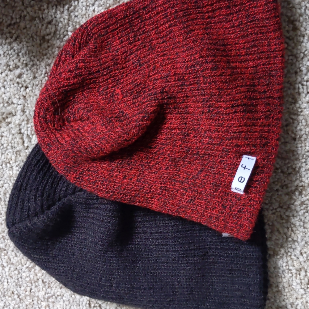 Neff Beanies, set of 2
